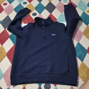 L.L.Bean Men's Quilted Sweatshirt Mockneck